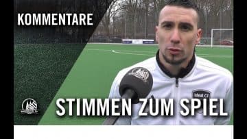 Die Stimmen zum Spiel | SC Blau-Weiss 06 Köln – Ideal CF Casa de Espana (19. Spieltag, Kreisliga B)