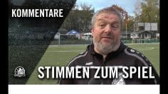 Die Stimmen zum Spiel | SC Borsigwalde II – SV Sparta Lichtenberg II (6. Spieltag, Kreisliga A)