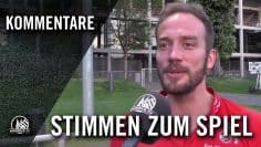 Die Stimmen zum Spiel (SC Borussia Lindenthal-Hohenlind – 1. FC Köln U16) | RHEINKICK.TV