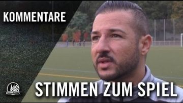 Die Stimmen zum Spiel SC Borussia Lindenthal-Hohenlind–TuS Mondorf (A-Jugend Bezirksliga, Staffel 1)