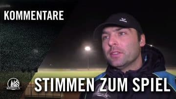 Die Stimmen zum Spiel (SC Brühl – SC Germania Erftstadt-Lechenich, Landesliga, Staffel 2)