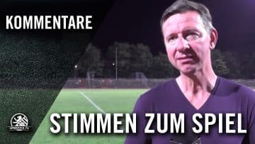 Die Stimmen zum Spiel (SC Charlottenburg – 1.FC Wilmersdorf, Berlin-Liga) | SPREEKICK.TV