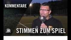 Die Stimmen zum Spiel | SC Condor – FC Türkiye (2. Spieltag, Oberliga Hamburg)