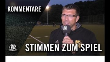 Die Stimmen zum Spiel | SC Condor – FC Türkiye (2. Spieltag, Oberliga Hamburg)