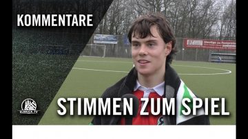 Die Stimmen zum Spiel | SC Condor – Hannover 96 U19 (Testspiel)