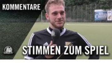 Die Stimmen zum Spiel | SC Condor U19 – TSC Wellingsbüttel U19 (24. Spieltag, A-Oberliga)