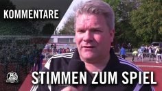 Die Stimmen zum Spiel (SC Dorstfeld 09 – Rot Weiss Germania, Kreisliga A1, Dortmund) | RUHRKICK.TV