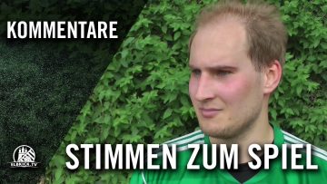 Die Stimmen zum Spiel (SC Eilbek – SC Vier- und Marschlande II, Bezirksliga Ost) | ELBKICK.TV