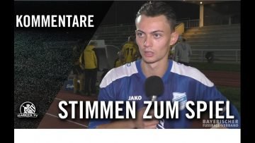 Die Stimmen zum Spiel | SC Eintracht Freising – TSV Eintracht Karlsfeld (11. Spieltag, LL Südost)