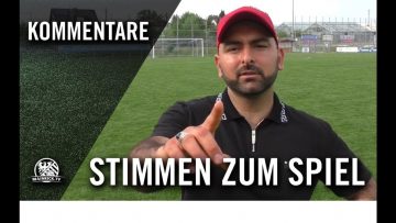 Die Stimmen zum Spiel | SC Eschborn – SG Sossenheim (29. Spieltag, Kreisliga B, Kreis Maintaunus)