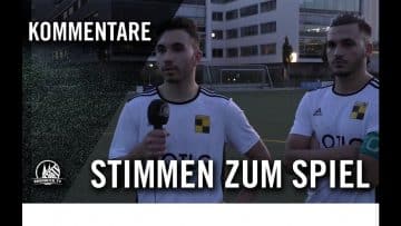 Die Stimmen zum Spiel | SC Fortuna Köln U19 – SV Deutz 05 U19 (4. ST., A-J. MRL)