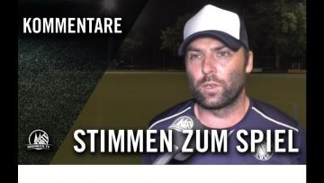 Die Stimmen zum Spiel | SC Fortuna Köln II – TV Herkenrath (Testspiel)
