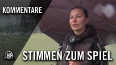 Die Stimmen zum Spiel (SC Fortuna Köln – 1. FC Köln II, Frauen Regionalliga West) | RHEINKICK.TV