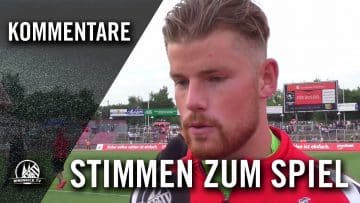 Die Stimmen zum Spiel (SC Fortuna Köln – 1. FC Köln, Testspiel) | RHEINKICK.TV