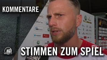 Die Stimmen zum Spiel (SC Fortuna Köln – FC Viktoria Köln, Finale, Bitburger Pokal 2015/2016)
