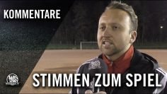 Die Stimmen zum Spiel (SC Goldstein – C.R.E.U. Höchst, Qualifikation Sparkassen-Cup)  | MAINKICK.TV