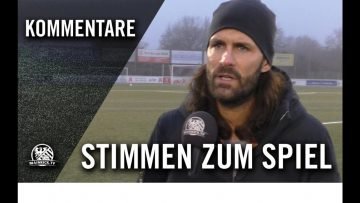 Die Stimmen zum Spiel | SC Hessen Dreieich – FC Edersheim (Testspiel)