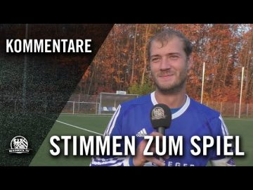 Die Stimmen zum Spiel | SC Olympia Lorsch II – TV Lampertheim II (6. Spieltag)