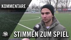 Die Stimmen zum Spiel (SC Opel Rüsselsheim – TSV Goddelau, U17 B-Junioren, Kreisliga A, Groß-Gerau)