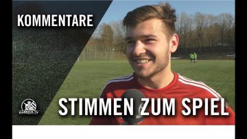 Die Stimmen zum Spiel | SC Pöcking Possenhofen – TSV Peiting (17. Spieltag, Kreisliga 2)