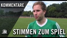 Die Stimmen zum Spiel | SC Poppenbüttel – TSC Wellingsbüttel (Testspiel)