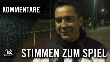 Die Stimmen zum Spiel (SC Schwarz-Weiß Köln – SpVg Porz, U17 B-Junioren) | RHEINKICK.TV