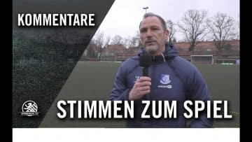 Die Stimmen zum Spiel | SC Staaken – VSG Altglienicke (Viertelfinale, Pokal)