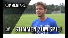 Die Stimmen zum Spiel | SC Staaken – Grün-Weiß Brieselang (Testspiel)
