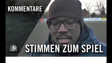 Die Stimmen zum Spiel | SC Staaken – SV Victoria Seelow (14. Spieltag, NOFV-Oberliga Nord)