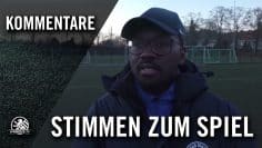 Die Stimmen zum Spiel (SC Staaken – SV Tasmania Berlin, Berlin-Liga) | SPREEKICK.TV