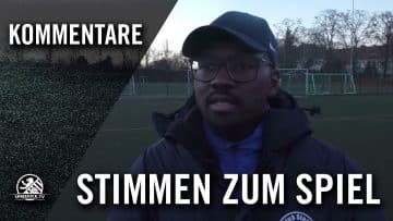 Die Stimmen zum Spiel (SC Staaken – SV Tasmania Berlin, Berlin-Liga) | SPREEKICK.TV