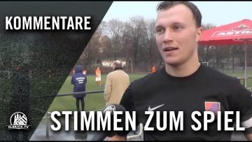 Die Stimmen zum Spiel (SC Sternschanze II – HEBC, Testspiel) | ELBKICK.TV