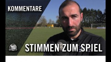 Die Stimmen zum Spiel | SC Teutonia Watzenborn-Steinberg – SG Rot-Weiss Frankfurt (Hessenliga)