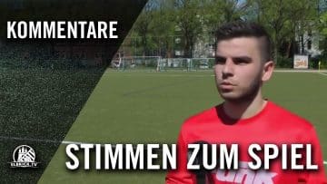 Die Stimmen zum Spiel (SC Teutonia 10 II – SC Cosmos Wedel, Kreisliga 7) | ELBKICK.TV