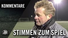 Die Stimmen zum Spiel (SC Velbert – ETB SW Essen, Testspiel) | RUHRKICK.TV