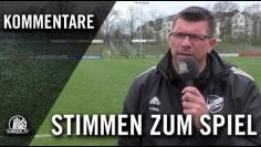 Die Stimmen zum Spiel (SC Victoria Hamburg – SC Condor, Oberliga Hamburg) | ELBKICK.TV