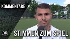 Die Stimmen zum Spiel (SC Victoria Hamburg – TuS Berne, U19 A-Junioren, Oberliga) | ELBKICK.TV