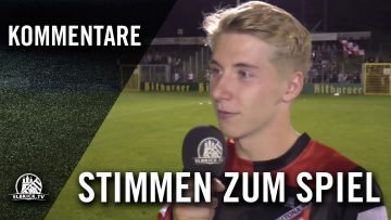 Die Stimmen zum Spiel (SC Victoria Hamburg – Altona 93, Oberliga Hamburg) | ELBKICK.TV