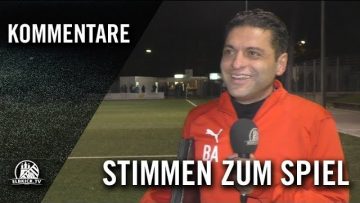 Die Stimmen zum Spiel | SC Victoria Hamburg – Altona 93 (4. Runde , Pokal der 1. Herren)
