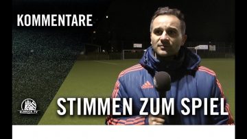 Die Stimmen zum Spiel | SC Vorwärts-Wacker 04 Billstedt – SV Nettelnburg/Allermöhe (Testspiel)