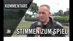 Die Stimmen zum Spiel | SC Vorwärts-Wacker 04 Billstedt U19 – Concordia U19 (A-Oberliga)