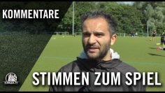 Die Stimmen zum Spiel (SC Vorwärts-Wacker 04 Billstedt – Meiendorfer SV, Testspiel)