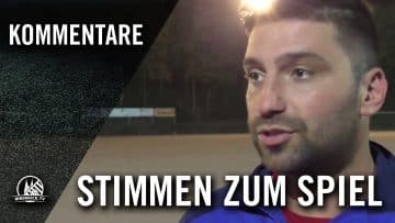 Die Stimmen zum Spiel (SC Weiler-Volkhoven – FC Leverkusen, Spiel um Platz 3, Bitburger Pokal 16/17)