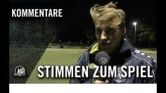 Die Stimmen zum Spiel | SC West Köln – SC Fortuna Köln (A-Junioren Mittelrheinliga, 8. Spieltag)