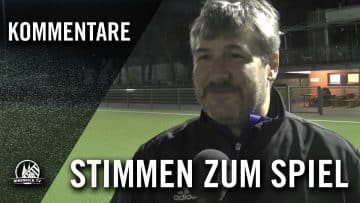 Die Stimmen zum Spiel (SC West Köln – SV Schlebusch II, Kreisliga A, Staffel 1) | RHEINKICK.TV