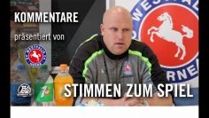 Die Stimmen zum Spiel | SC Westfalia Herne – Schalke 04 II (1. Spieltag, Oberliga Westfalen)