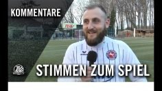Die Stimmen zum Spiel | SC Westfalia Herne – TuS Haltern (24.Spieltag, Oberliga Westfalen