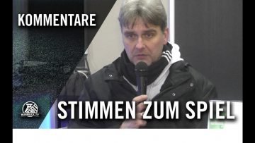 Die Stimmen zum Spiel | SC Westfalia Herne – TuS Ennepetal (17. Spieltag, Oberliga Westfalen)