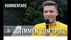 Die Stimmen zum Spiel | SF 1930 Königshardt – SV Zweckel (Testspiel)