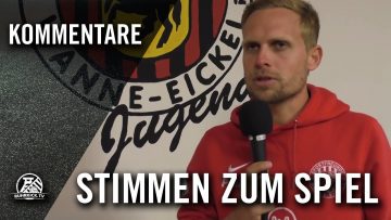 Die Stimmen zum Spiel (SF Wanne – SV Wanne 11, 1. Runde, Kreispokal Herne 2016/2017) | RUHRKICK.TV